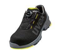 Uvex 1 BOA - S2 work shoes for men and women - lightweight and non-slip Black Size: 10.5 UK