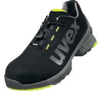 Uvex 1 Work Trainers S2 SRC - Safety Shoe for Women and Men - Non-Slip -Metal-Free Toe Cap - W10 - Narrow Width - Black