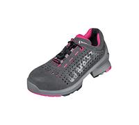 uvex 1 Ladies S1 SRC - Perforated Low Shoe - Pink/Grey - Size 4