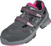 Uvex 1 Ladies Sandalen S1 85608 Grau, Pink (85608)