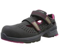 Uvex 1 Ladies Work Sandals - Safety Sandals S1 SRC ESD - Grey-Pink - Size 6