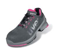 Uvex 1 Ladies Work Trainers S2 - Sporty Multifunctional Safety Shoe - Toe Cap - Metal-Free Grey