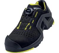 Uvex 1 Support Halbschuhe S1P 65682 Schwarz, Gelb (65682)