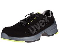 Uvex 1 Work Shoe - Safety Trainer S1 SRC ESD - Non-Slip Outsole - Toe Cap - Lightweight - Lime-Black