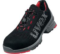 Uvex 1 Work Shoe - Safety Trainer S1 SRC ESD - Red/Black - Size 3.5