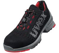 Uvex 1 Work Shoe - Safety Trainer S1 SRC ESD - Red/Black - Size 9