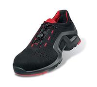 Uvex 1 Work Trainers - Safety Shoes S1 - Width 12 - Size 12.5 Black Red