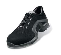 Uvex 1 Work Trainers - Safety Shoes S1 - Width 12 - Size 3.5 Black Silver