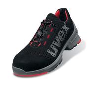 Uvex 1 Work Trainers - Safety Shoes S1 - Width 12 - Size 5 Black Red