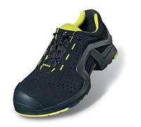 Uvex 1 Work Trainers - Safety Shoes S1P - Width 12 - Size 6.5 Black Lime
