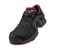 Uvex 1 X-Tended Support BOA - S3 work shoes for men and women - lightweight and non-slip Black Size: 10 UK