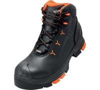Uvex 2 Stiefel S3 65032 Schwarz, Orange (65032)