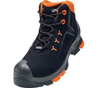 Uvex 2 Stiefel S3 65092 Schwarz, Orange (65092)