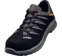 Uvex 2 Trend Halbschuhe S1 69478 Schwarz, Grau (69478)