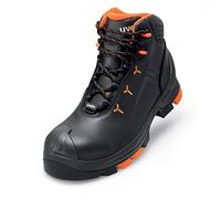 Uvex 2 Work Shoes - Safety Boots S3 SRC ESD - Orange/Black - Width 12 / Wide - GR, Size: 42