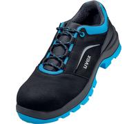 Uvex 2 Xenova® Halbschuhe S2 95578 Schwarz, Blau (95578)