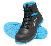 uvex 2 xenova Sicherheitsstiefel S3 SRC, Schnürstiefel, Arbeitsschuhe für Herren, Schwarz/Grün