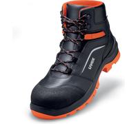 Uvex 2 Xenova S3 Leather Work Boots for Men Orange Size: 7 UK