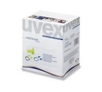 Uvex Hi-com MinidispenserBox, 100 pairs Unisex Unica,Lime