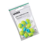 uvex 2125 351 Replacement Ear Pods (Pack of 5) Grey, Blue And Green Uni Size