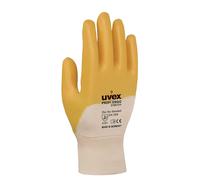 Uvex 60148 10 Profi Ergo ENB20 Safety Glove, Size: 10, White, Orange