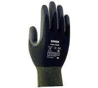 Uvex 60248 8 Unipur 6639 Safety Glove, Size: 8, Black