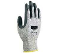 Uvex 60314 Size 9 Unidur 6643 Nitrile Grey/Black Gloves