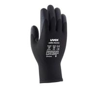 Uvex 60593 8 Unilite Thermo Safety Glove, Size: 8, Black