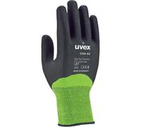uvex 60600 C500 XG Black/Green Cut Resistant Gloves - Size 7