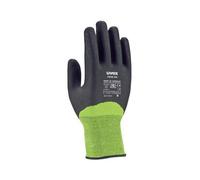 uvex 60600 C500 XG Black/Green Cut Resistant Gloves - Size 9