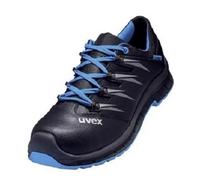 Uvex 69342 Unisex Black, Blue Stainless Steel Toe Capped Safety Shoes Size 9