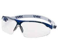 Uvex 9160-120 I-VO Supravision HC-AF Safety Spectacle, Blue/Grey/Clear