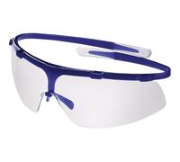uvex 9172.265 super g Safety Spectacles - Navy Blue Frames - Grey Lens