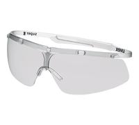 Uvex 9172-881 Super G Mirror Optidur NC Safety Spectacle, Silver