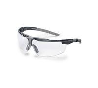 uvex 9190175 i-3 safety glasses UV protection grey/black sporty design