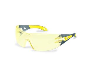 Uvex 9192-385 Pheos Amber Supravision HC-AF Safety Spectacles