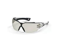 uvex 9198230 pheos cx2 safety glasses white/black optimal eye prot...