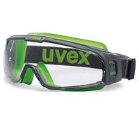 Uvex 9308-245 HC-AF U-Sonic Supravision Safety Goggles, Clear
