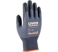 Uvex Athletic All-Round Assembly Gloves - 1 Pair Mechanic Work Gloves, grey (11/XL)
