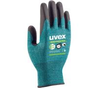 uvex Bamboo Twin Flex Cut Dgreen/Black Gloves Size 9
