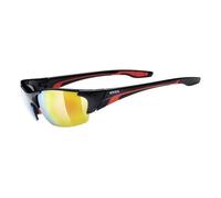 Uvex Blaze 3 Motorcycle Motorbike Sunglasses Black / Red