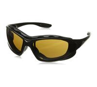 Uvex by Honeywell S0601X Seismic Safety Eyewear Black Frame Espresso tra Anti-Fog Lens/Headband