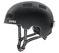 uvex city 4 - lightweight bike helmet for men and women - individual fit - washable interior - black matt - 58-61 cm