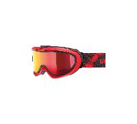 Uvex Comanche Take Off Snowsport Goggles - Red Mat S1-S3