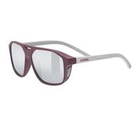 uvex cosmic - sports glasses for kids - 100% UVA-, B, C protection - contrast enhancing - cranb-grey m./mir.silv - one size
