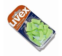 Uvex Disposable Ear Plugs Hi Com 5 Pairs, Green (10 Packs of 5)