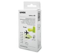 uvex 2112133 x-fit ear plugs disposable 15 pairs 37 dB noise reduction