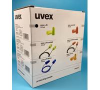 Uvex Disposable Earplugs Uncorded Ear Protection SNR 37dB green 200 Pair