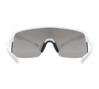 Uvex dyrt jr. - lightweight, stylish sports sunglasses with mirrored lens, soft nose pads and soft temples for kids - white matte/mirror gold - one size