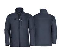 Uvex Echor Fleece Jacket - Men's Work Jacket - Outdoor Jacket with Sherpa Fleece, darkblue, L